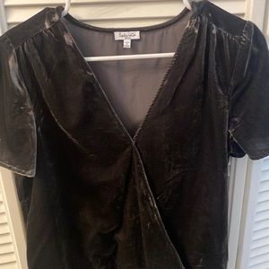 Gorgeous Velvet-like Splendid blouse size S